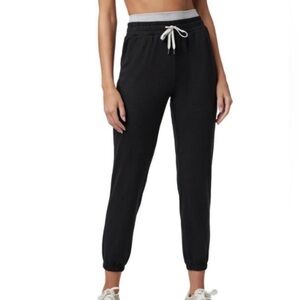 Vuori Halo Warm Up Joggers Black Heather Size XS